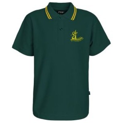 Polo Shirt SS Green Gold